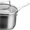 Scanpan Impact kastrull med lock 1,2 L, Rostfritt stål