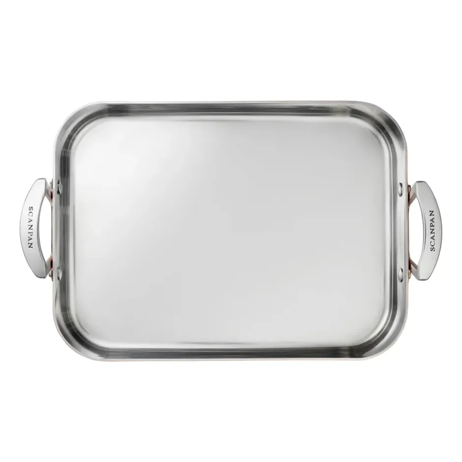 Scanpan Maitre D’ långpanna roaster koppar, 35x24 cm