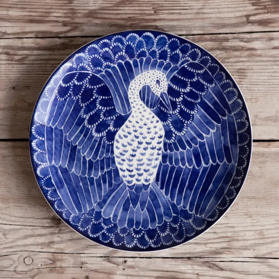 Selma tallrik bird Ø 21 cm, 21 cm