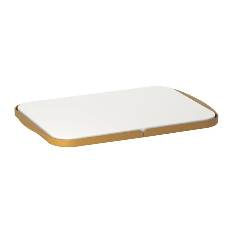 Separa skärbräda med brickor, Curry, 39x26 cm