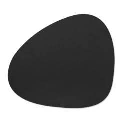 Serene bordstablett curve L 37x44 cm, Black