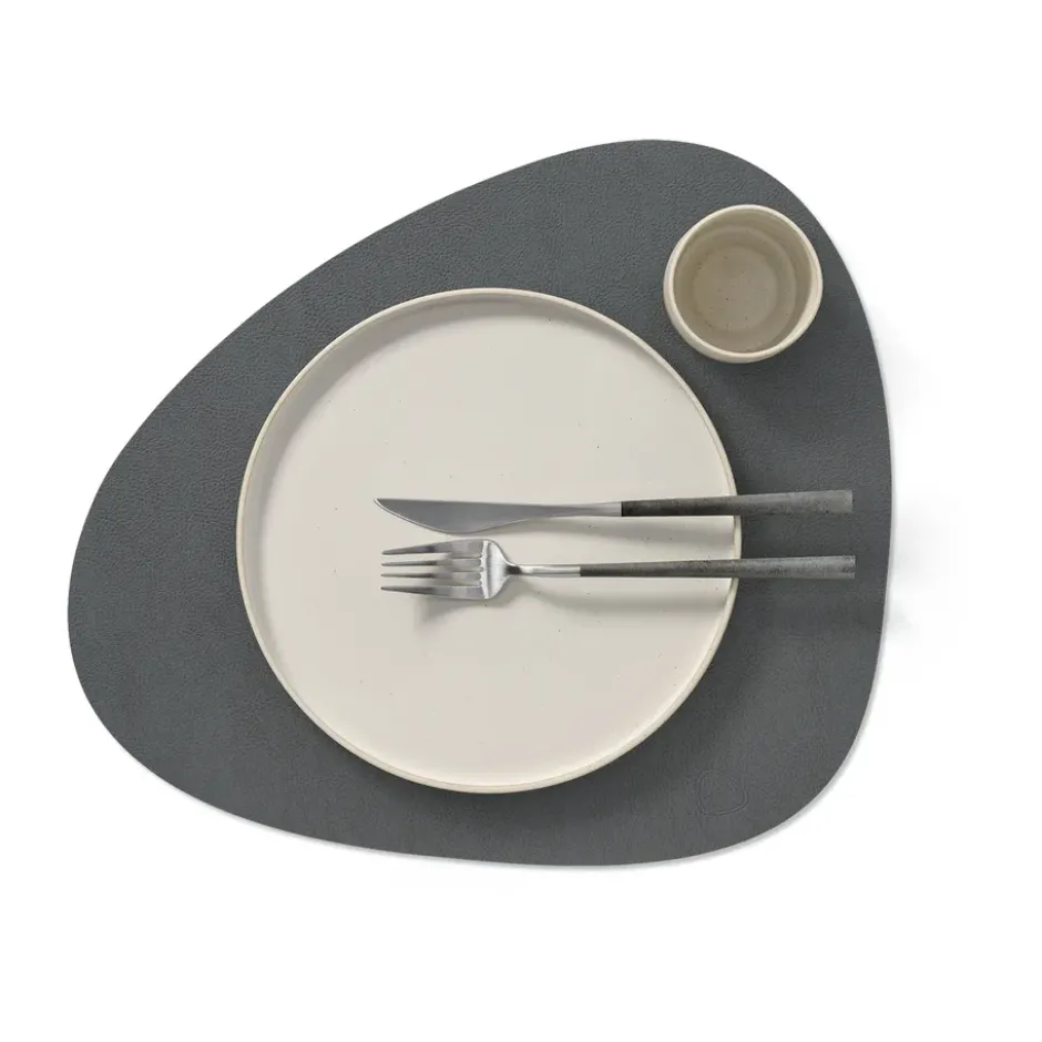 Serene bordstablett curve L 37x44 cm, Anthracite