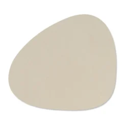 Serene bordstablett curve S 24x28 cm, Cream