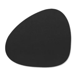Serene bordstablett curve S 24x28 cm, Black