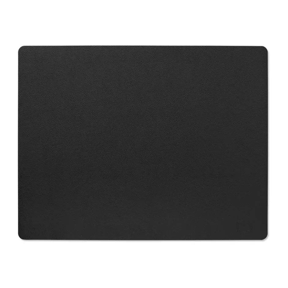 Serene bordstablett square L 35x45 cm, Black