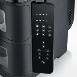 Severin Air-Fryer S-Fry Duo Stack FR 2468, Black