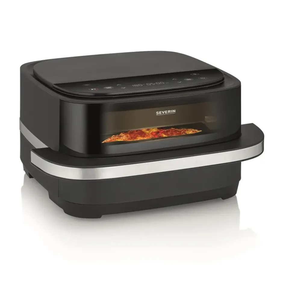 Severin Air-Fryer S-Fry Pizza FR 2464 4 liter, Black