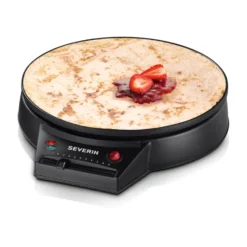 Severin CM 2198 pannkaksjärn Ø30 cm, Svart