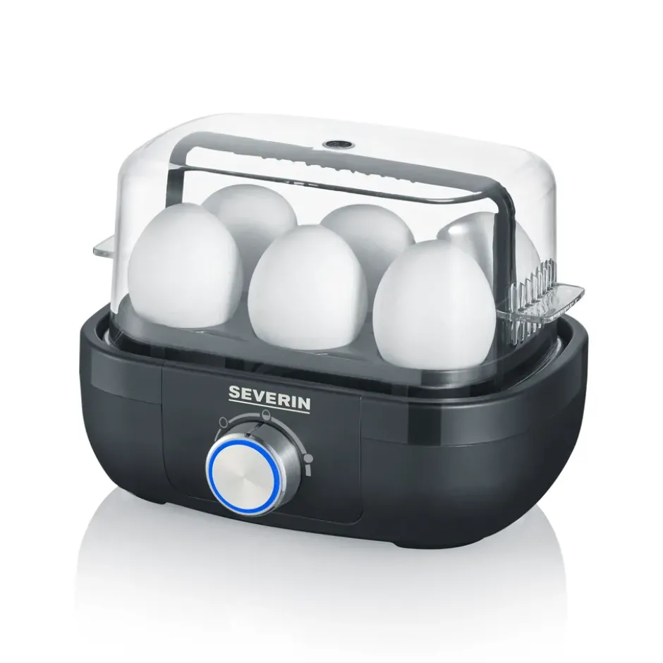 Severin EK 3166 äggkokare premium 1-6 ägg, Svart