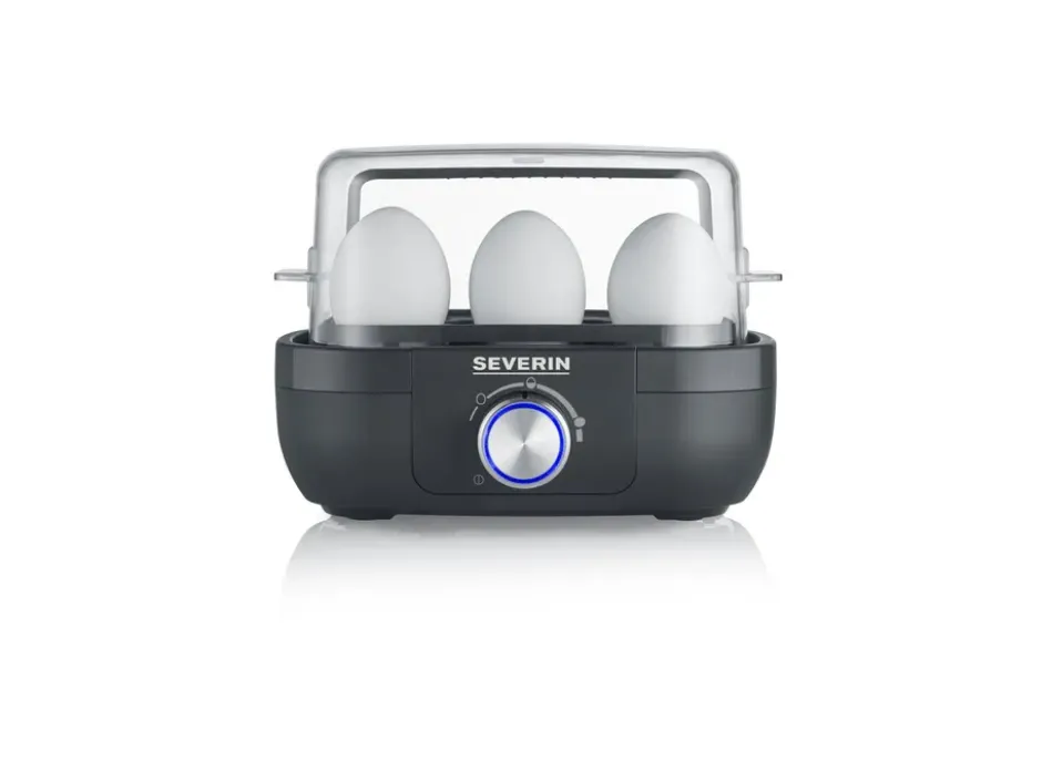 Severin EK 3166 äggkokare premium 1-6 ägg, Svart