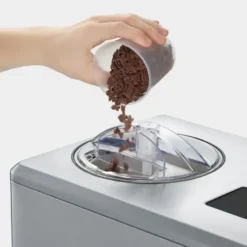 Severin EZ 7405 glassmaskin med kompressor 2 L, Rostfritt stål