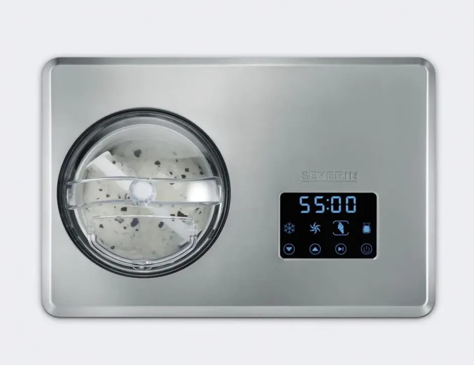 Severin EZ 7405 glassmaskin med kompressor 2 L, Rostfritt stål