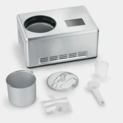 Severin EZ 7405 glassmaskin med kompressor 2 L, Rostfritt stål