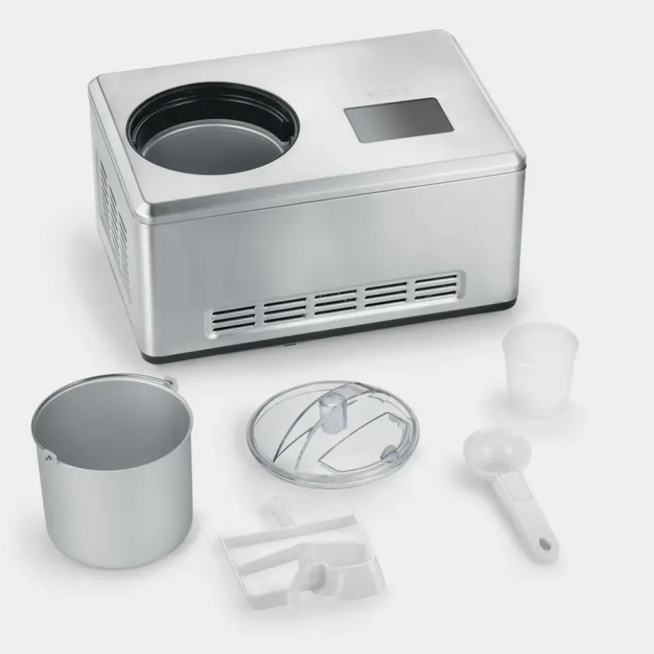 Severin EZ 7405 glassmaskin med kompressor 2 L, Rostfritt stål