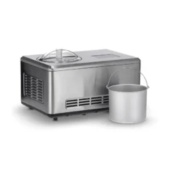 Severin EZ 7406 glassmaskin med kompressor 2x2 L, Rostfritt stål