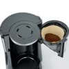 Severin KA 4825 Aroma Select kaffebryggare 10 koppar, Rostfritt stål-svart