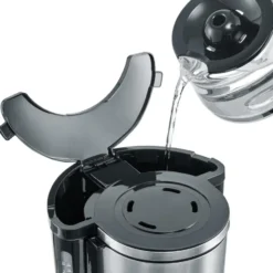 Severin KA 4825 Aroma Select kaffebryggare 10 koppar, Rostfritt stål-svart