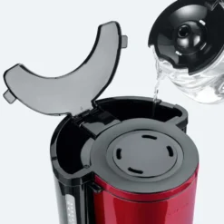 Severin KA 4817 Type kaffebryggare 10 koppar, Röd-metall