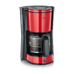 Severin KA 4817 Type kaffebryggare 10 koppar, Röd-metall