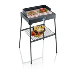 Severin PG 8566 elgrill med stativ, Svart