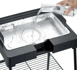 Severin PG 8566 elgrill med stativ, Svart