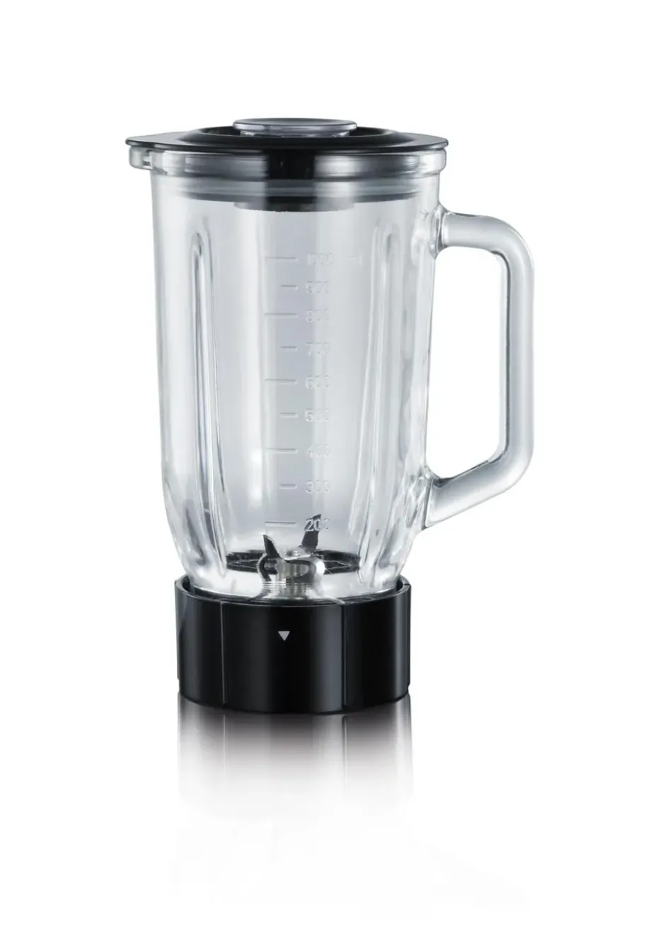 Severin SM 3737 blender med Mix & Go, Rostfritt stål