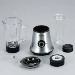 Severin SM 3737 blender med Mix & Go, Rostfritt stål