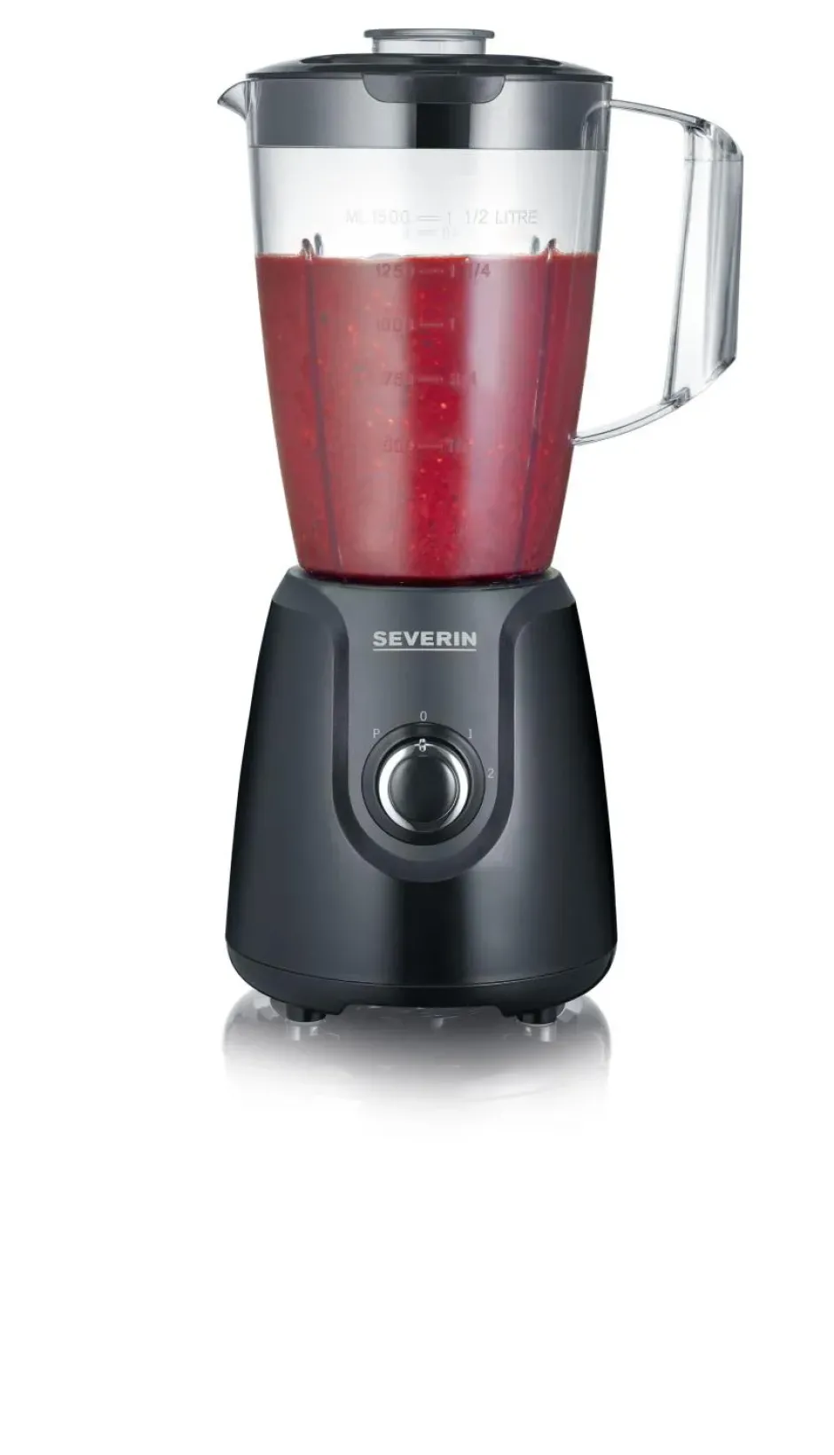 Severin SM 3707 blender plastkanna 1,5 L, Svart