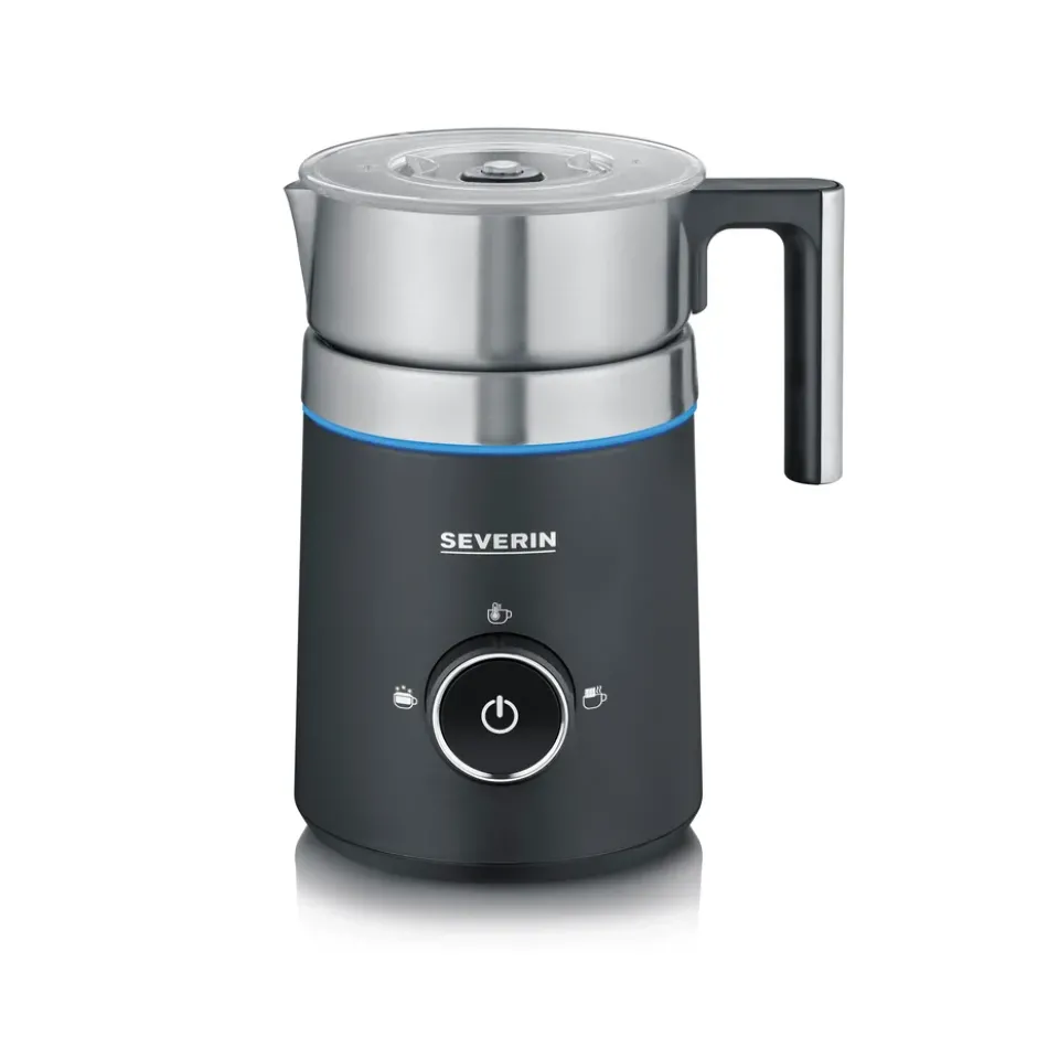 Severin SM 3585 Spuma mjölkskummare 500 ml, Svartgrå