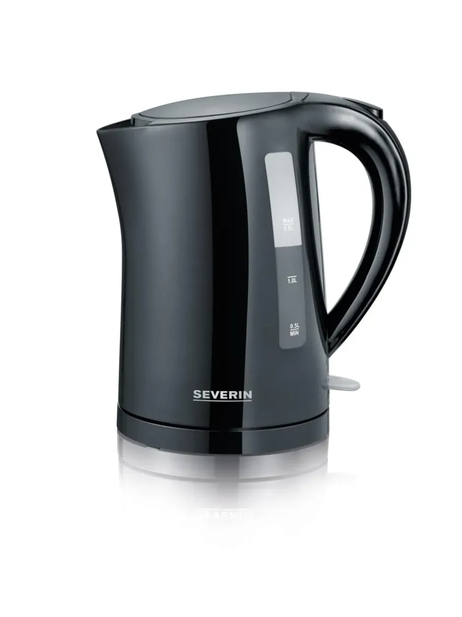 Severin WK 3498 vattenkokare 1,5 L, Svart