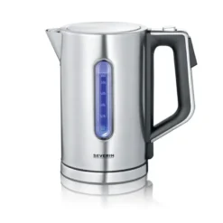 Severin WK 3418 vattenkokare med temperaturinställning 1,7 L, Rostfritt stål