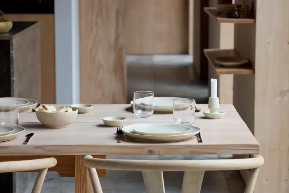 Shoku tallrik Ø20 cm, Beige