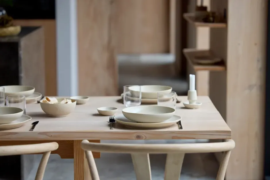 Shoku tallrik Ø27 cm, Beige
