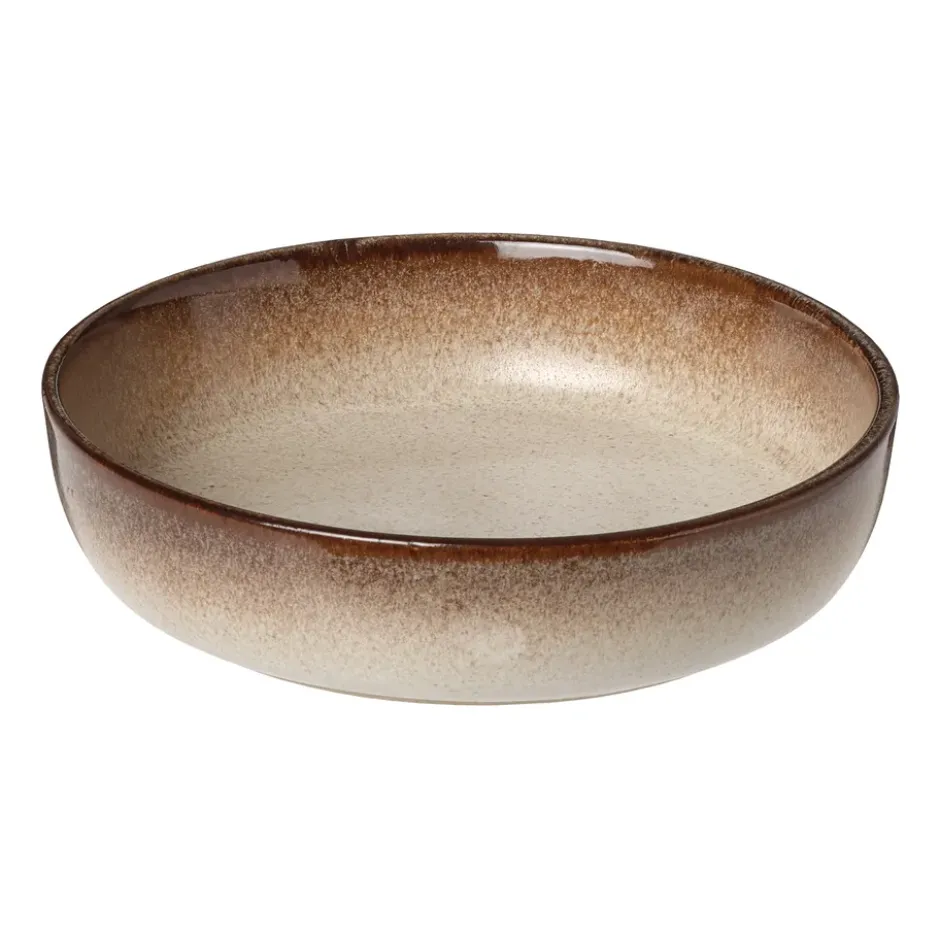 Søholm Sonja djup tallrik Ø18 cm, Brown