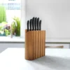 Signature Book Oak knivblock set 7 delar, Ek
