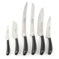 Signature Prism Oak knivblock set 7 delar, Ek