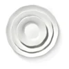 Silhouette djup sidotallrik M Ø15 cm 4-pack, White