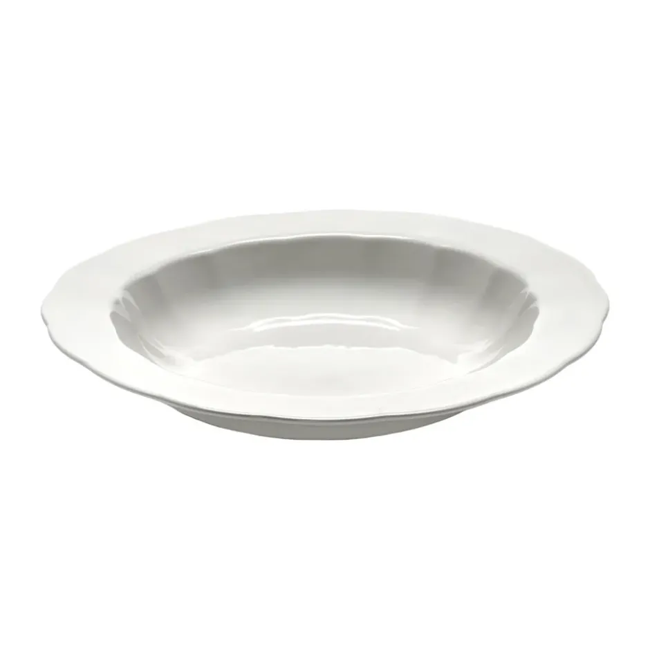 Silhouette djup tallrik M Ø23,7 cm 4-pack, White
