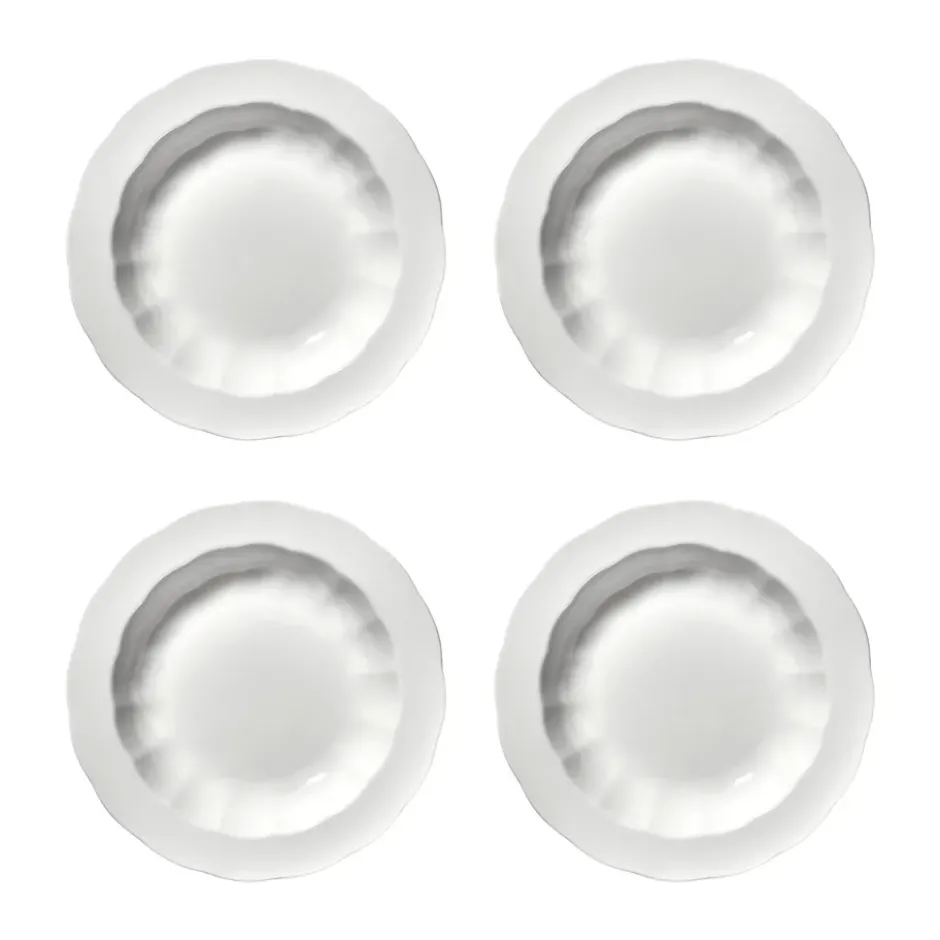 Silhouette djup tallrik S Ø21,5 cm 4-pack, White