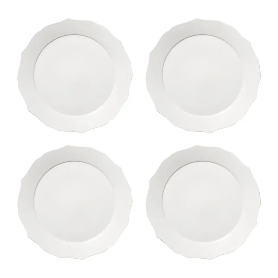 Silhouette tallrik L Ø26 cm 4-pack, White