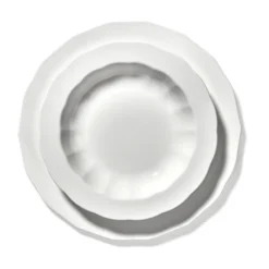 Silhouette tallrik L Ø26 cm 4-pack, White