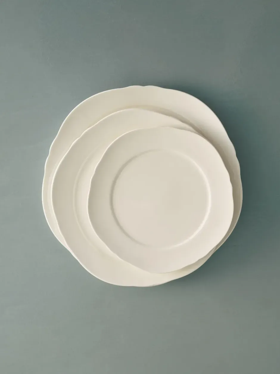 Silhouette tallrik M Ø23,5 cm 4-pack, White