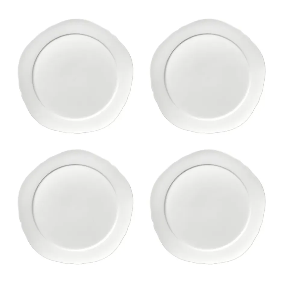 Silhouette tallrik S Ø20,6 cm 4-pack, White