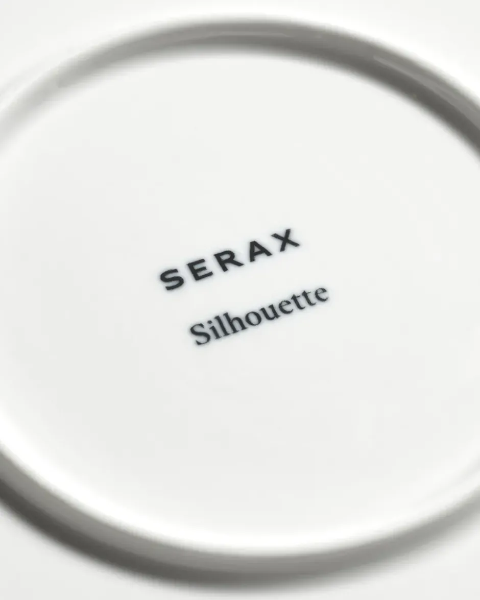 Silhouette tallrik S Ø20,6 cm 4-pack, White