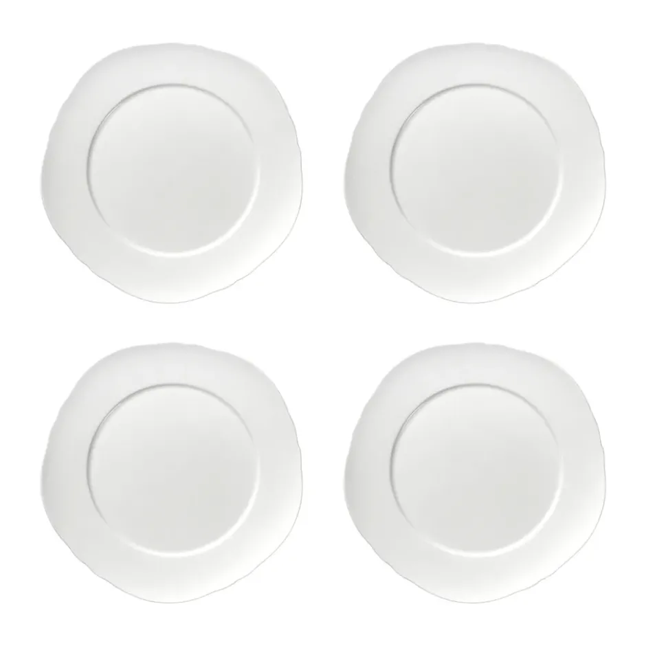 Silhouette tallrik XS Ø17 cm 4-pack, White
