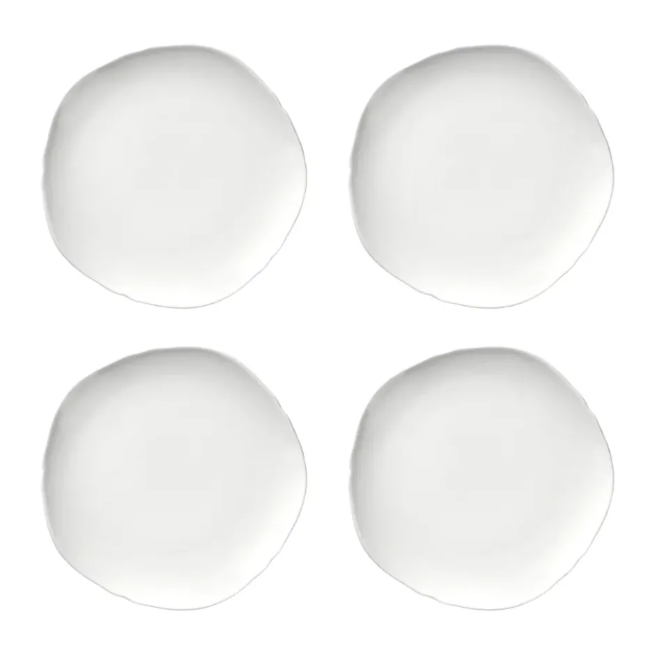 Silhouette tallrik XXS Ø15 cm 4-pack, White