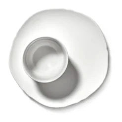 Silhouette tallrik XXS Ø15 cm 4-pack, White