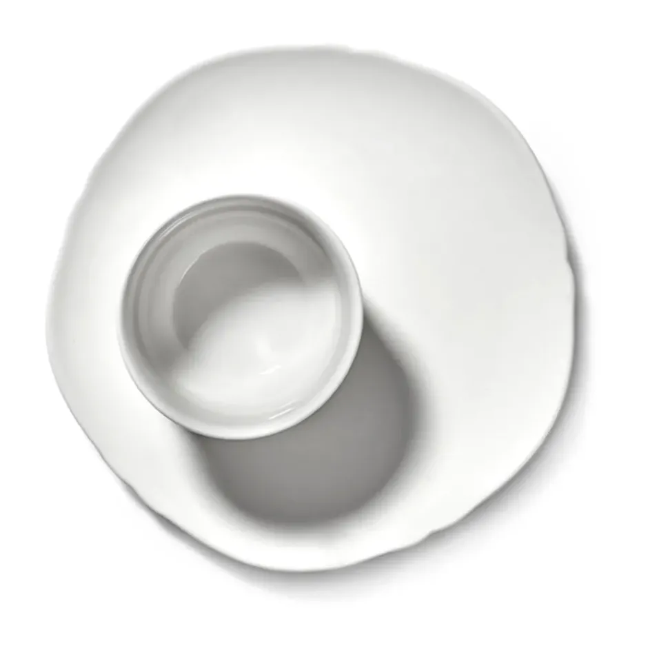 Silhouette tallrik XXS Ø15 cm 4-pack, White