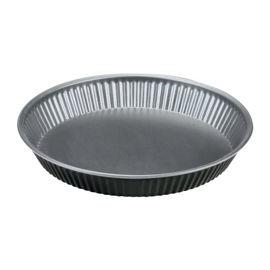 Silver Eligance pajform/kakform, Stål, rund, Ø28x4 cm