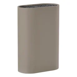 Singles knivblock 24 cm, Taupe